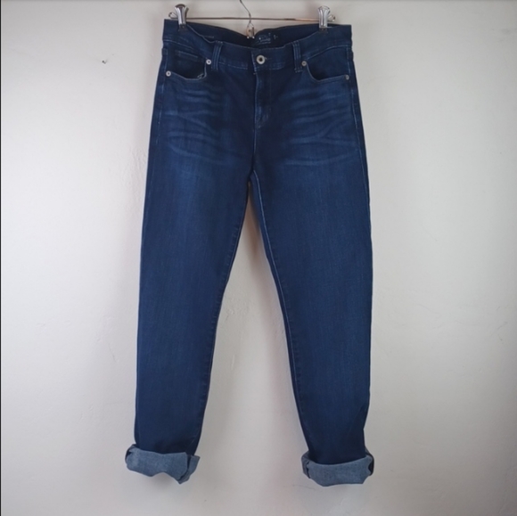 ♥️Bundle Only♥️Lucky Brand Brooke Boot Raw Hem Boy Friend Like Cut Jeans - Picture 3 of 14